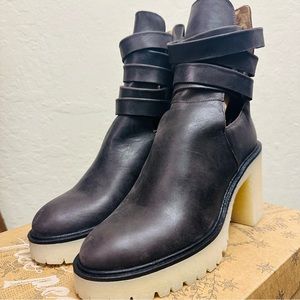 Free People Jesse Cutout Platform Boot